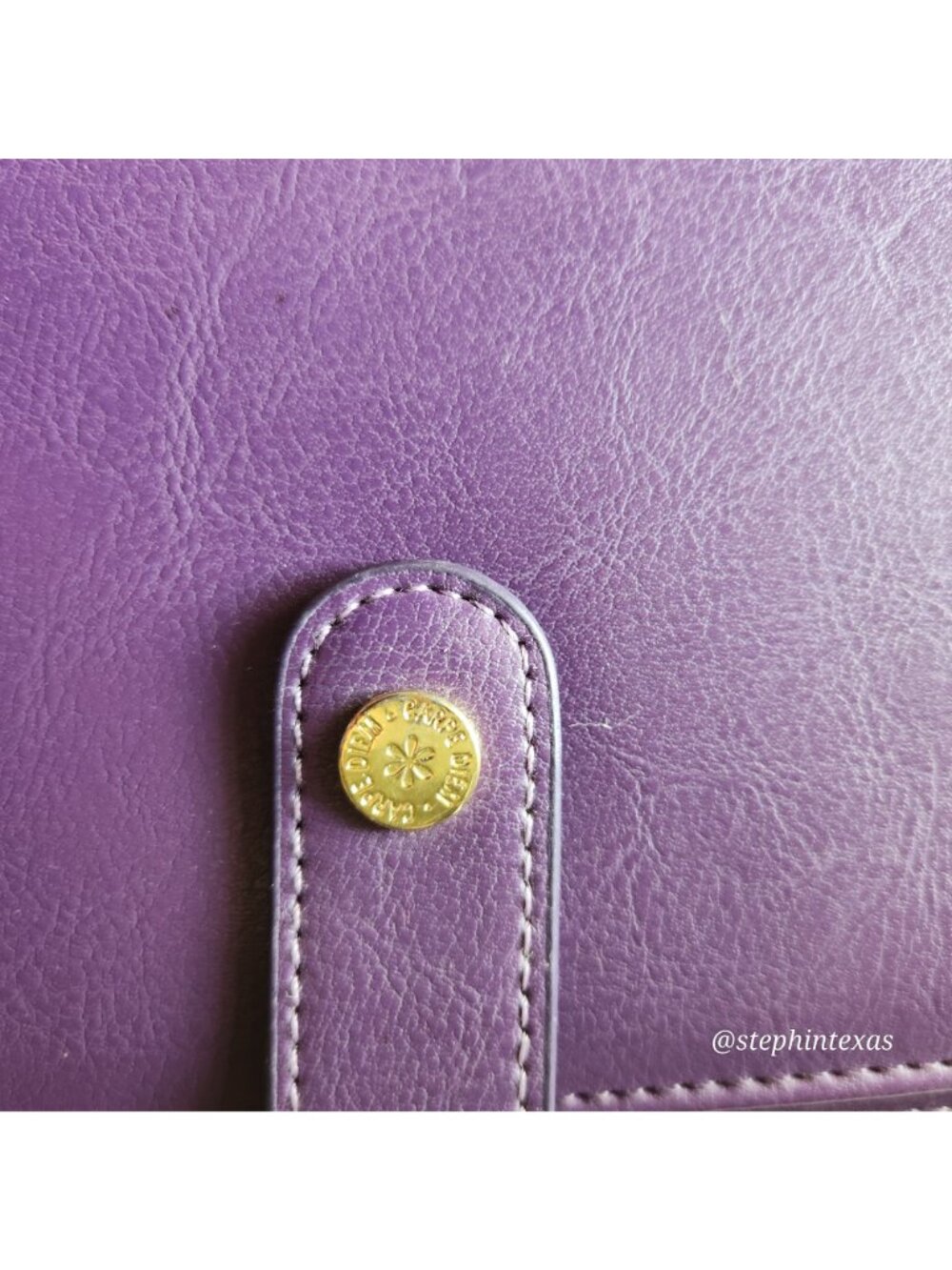 Simple Stories Carpe Diem A5 Planner 6 Rings w/Dividers & Inserts GRAPE - Picture 7 of 12
